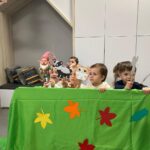 Zajęcia dydaktyczne na temat zwierząt przygotowującym się do zimy.