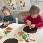 Zajęcia dydaktyczne na temat zwierząt przygotowującym się do zimy.