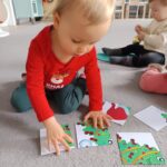 Zajęcia dydaktyczne pt. Przyszła do nas choinka zielona