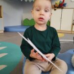 Zajęcia dydaktyczne pt. Przyszła do nas choinka zielona