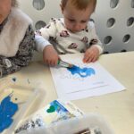 Zajęcia dydaktyczne na temat zabaw na śniegu.