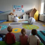 Zajęcia dydaktyczne pt zimowe spotkanie z bałwankiem