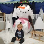 Zajęcia dydaktyczne pt zimowe spotkanie z bałwankiem