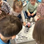 Zajęcia dydaktyczne na temat bałwanka.