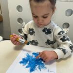 Zajęcia dydaktyczne na temat zabaw na śniegu.