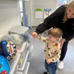 Zajęcia dydaktyczne na temat prac porządkowych.