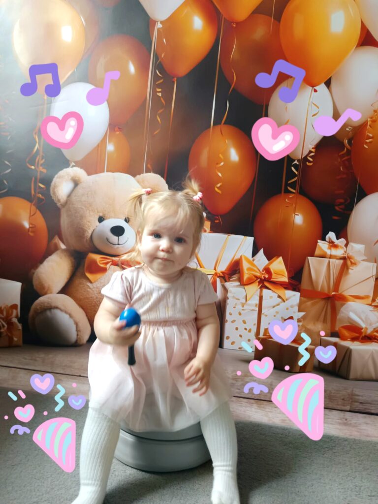 Zajęcia dydaktyczne pt 1 urodzinki Lilianny